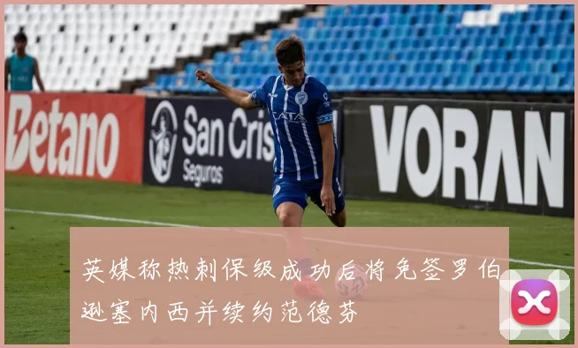 英媒称热刺保级成功后将免签罗伯逊塞内西并续约范德芬